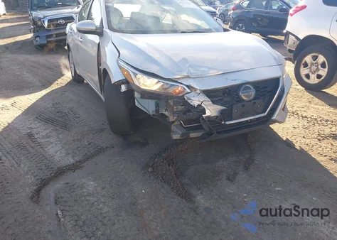 2020 Nissan Sentra S Xtronic Cvt из США, поврежденный, VIN 3N1AB8BV5LY277861